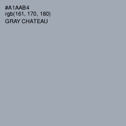 #A1AAB4 - Gray Chateau Color Image